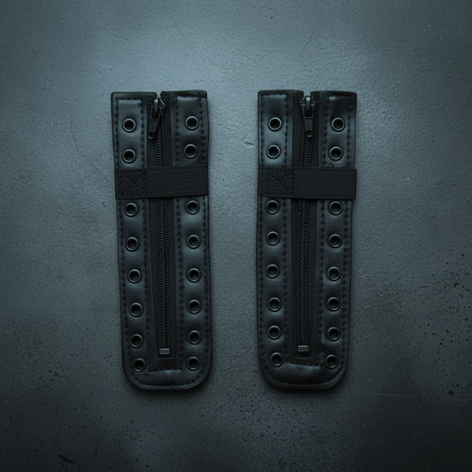 MFH Boot Zipper 8 Eyelets Black | Φερμουάρ Μπότας με 8 Κορδόνια