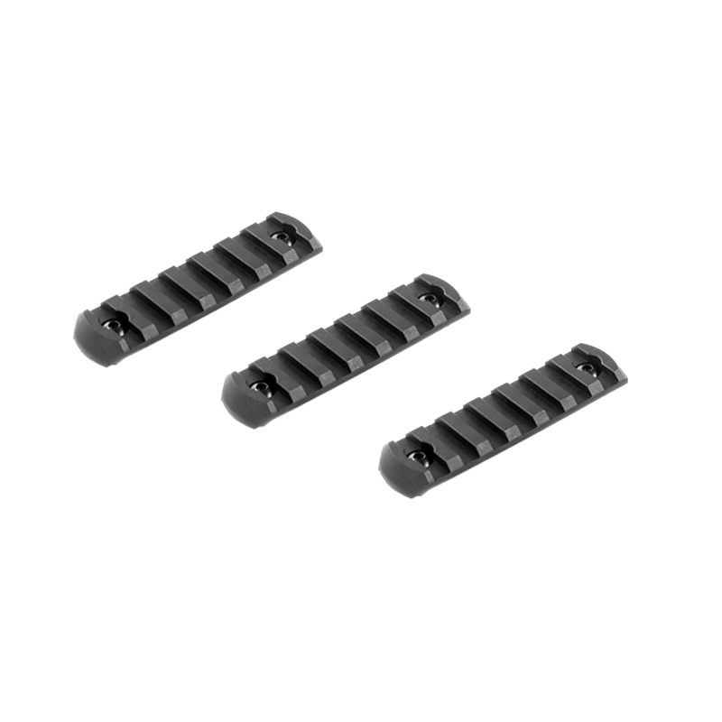 M-Lok Rail, Short, 7 slots, 3pcs NSO Gear rail