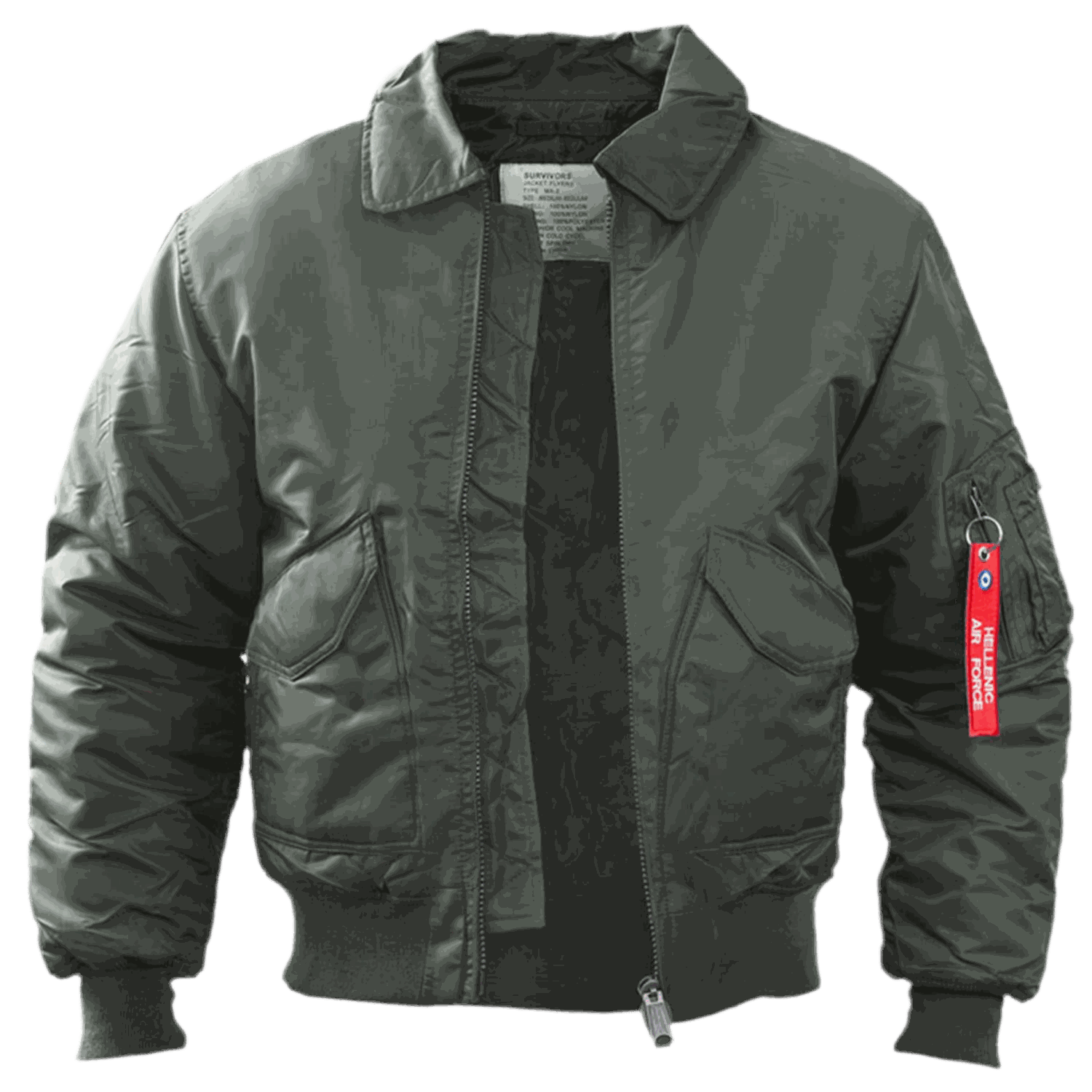 Flight Jacket - Olive Green NSO Gear Jacket