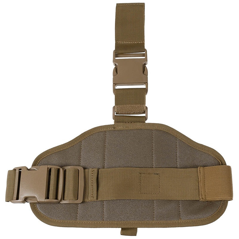 MFH Leg Holster, "MOLLE", right, coyote tan NSO Gear Gun Holsters