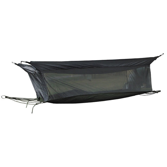 MFH Hammock, "Jungle", with roof, Mosquito net, OD Green NSO Gear Hammocks