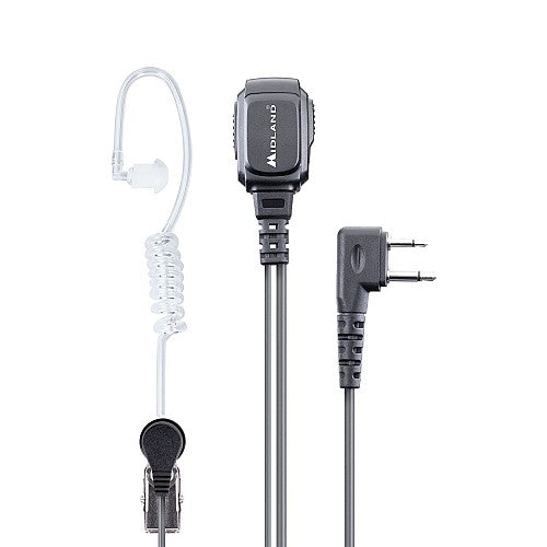 Midland MA31-L Pro Earphone Mic for XT/G Series NSO Gear Communication Radios