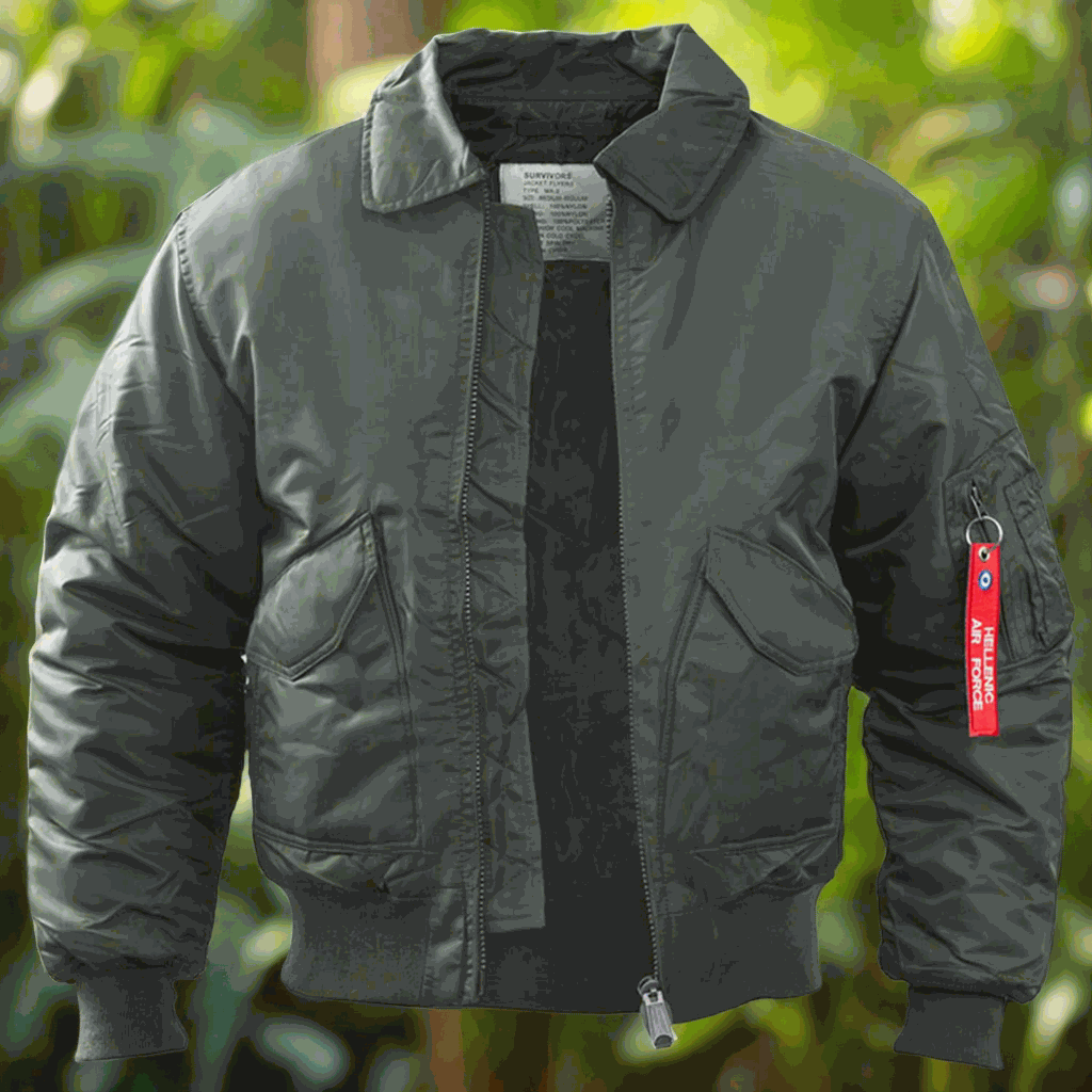 Flight Jacket - Olive Green NSO Gear Jacket