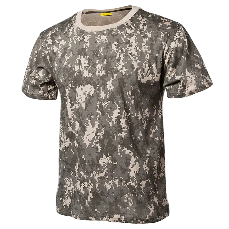 ReFire Gear Camouflage T-Shirt Cotton Short Sleeve - Στρατιωτικό Μπλουζάκι Camo
