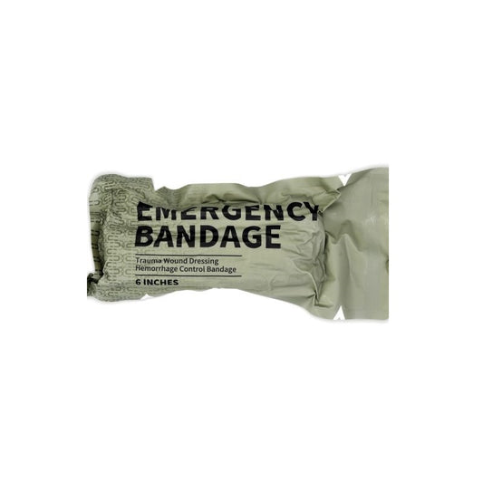 RHINO RESCUE - Israeli Bandage - 6"RHINO RESCUE - Israeli Bandage - 6"
Specifications
Product size: 15cm*3.6m (Cotton pad 15cm*16cm)
Weight: 85 g
Material: 70% Cotton + 10% Spandex + 20% Synthetic FiNSO Gear