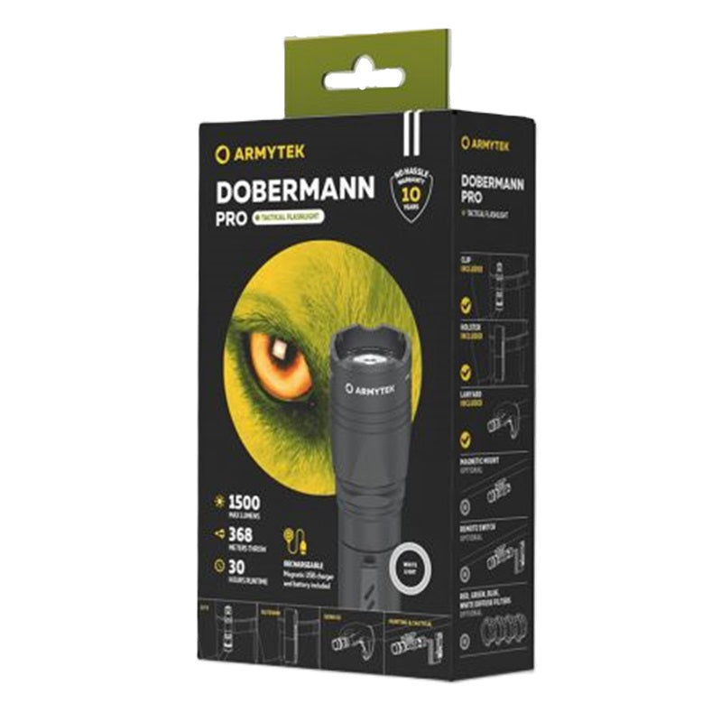 ARMYTEK DOBERMANN PRO MAGNET USB NSO Gear Flashlights