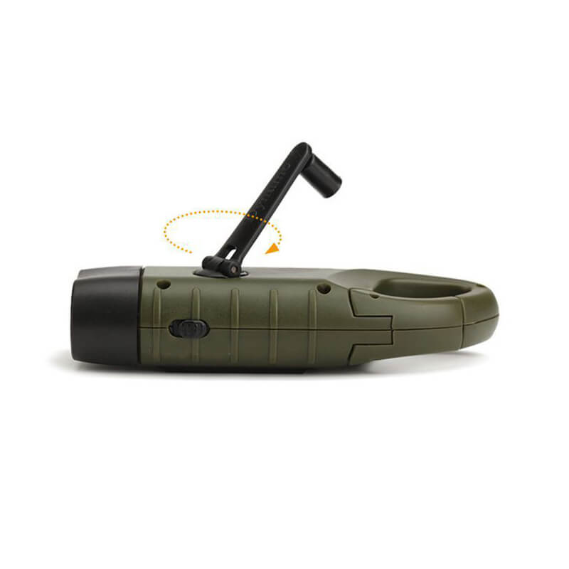 Φακός Με Δυναμό Και Ηλιακό Πάνελ NSO Gear Flashlights