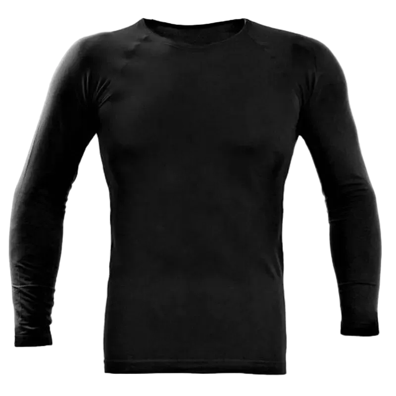 Survivors Ισοθερμική Επιχειρησιακή Μπλούζα Black - Tactical Base Layer Top