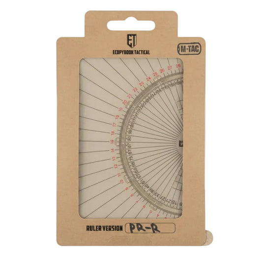 M-Tac Ecopybook Tactical protractor PR-R NSO Gear protractors