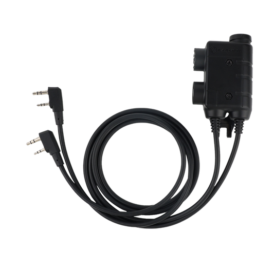 Διακόπτης PTT για Ωτοασπίδες EARMOR,M56-KEN, 2 x Kenwood/Baofeng, Standard NSO Gear Headphones & Headsets