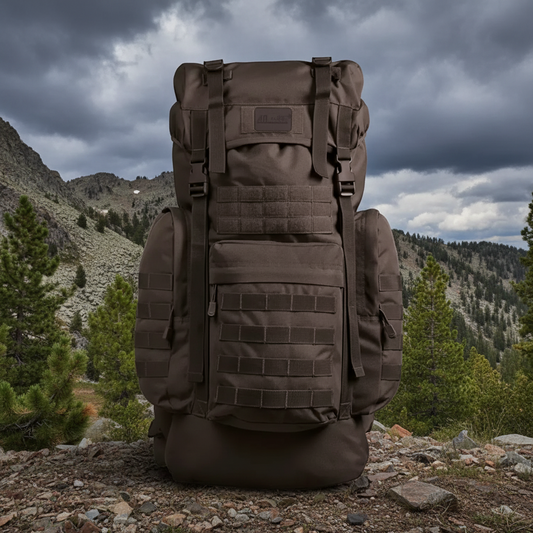 MIL-TEC German Gen. II Large Rucksack – Black (65L)