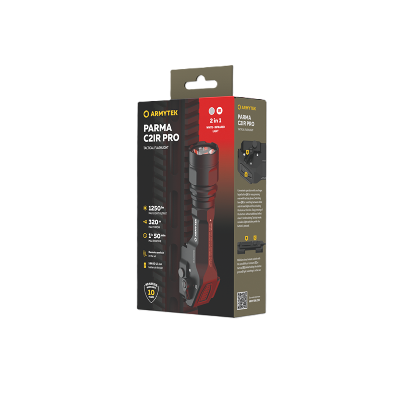 ARMYTEK PARMA C2IR PRO NSO Gear Flashlights