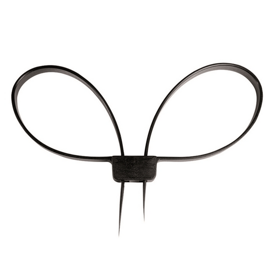 Mil-Tec Black Plastic Handcuffs - Πλαστικές Χειροπέδες Ασφαλείας