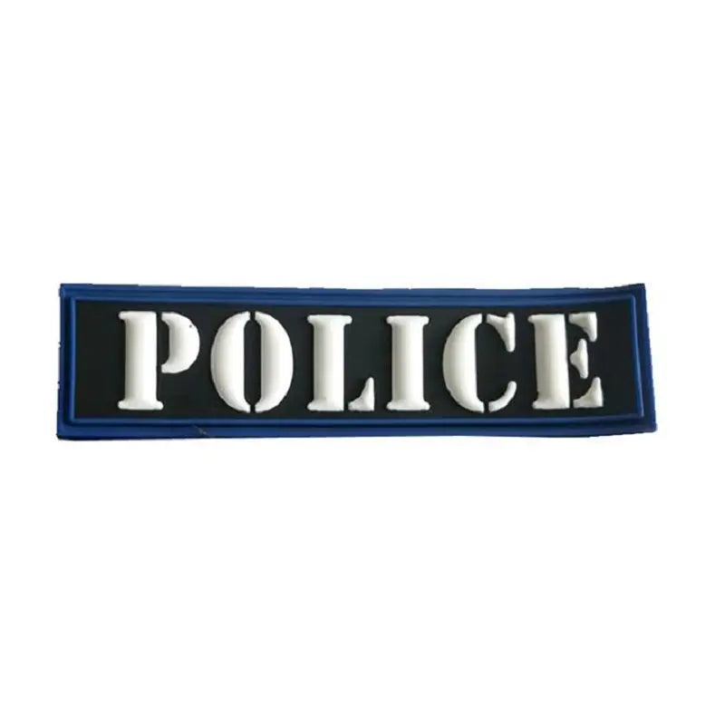 Police Patch - velcro 3D (Black) NSO Gear