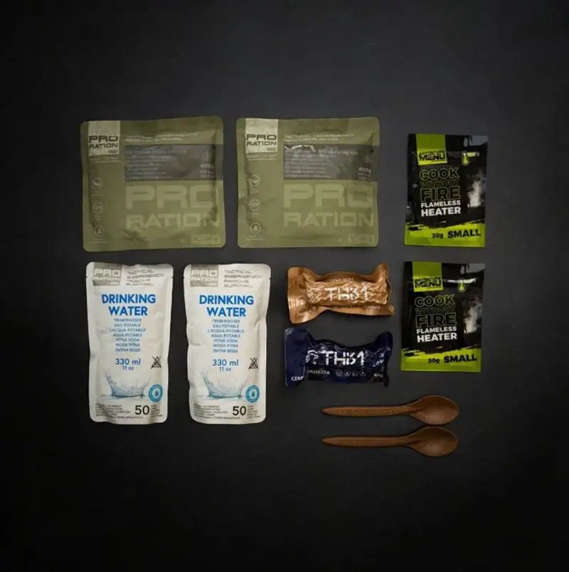 Pro Ration Emergency Food-Water Pack Menu 2 - Λήξη σε 15 Έτη NSO Gear