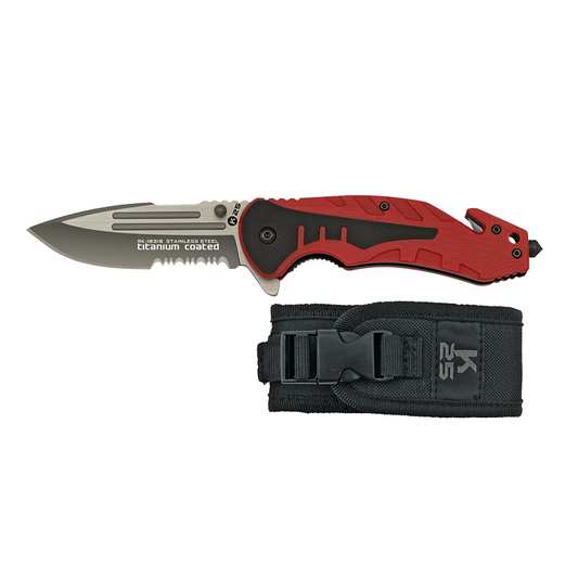 K25, G10 Handle, RED NSO Gear Hunting & Survival Knives