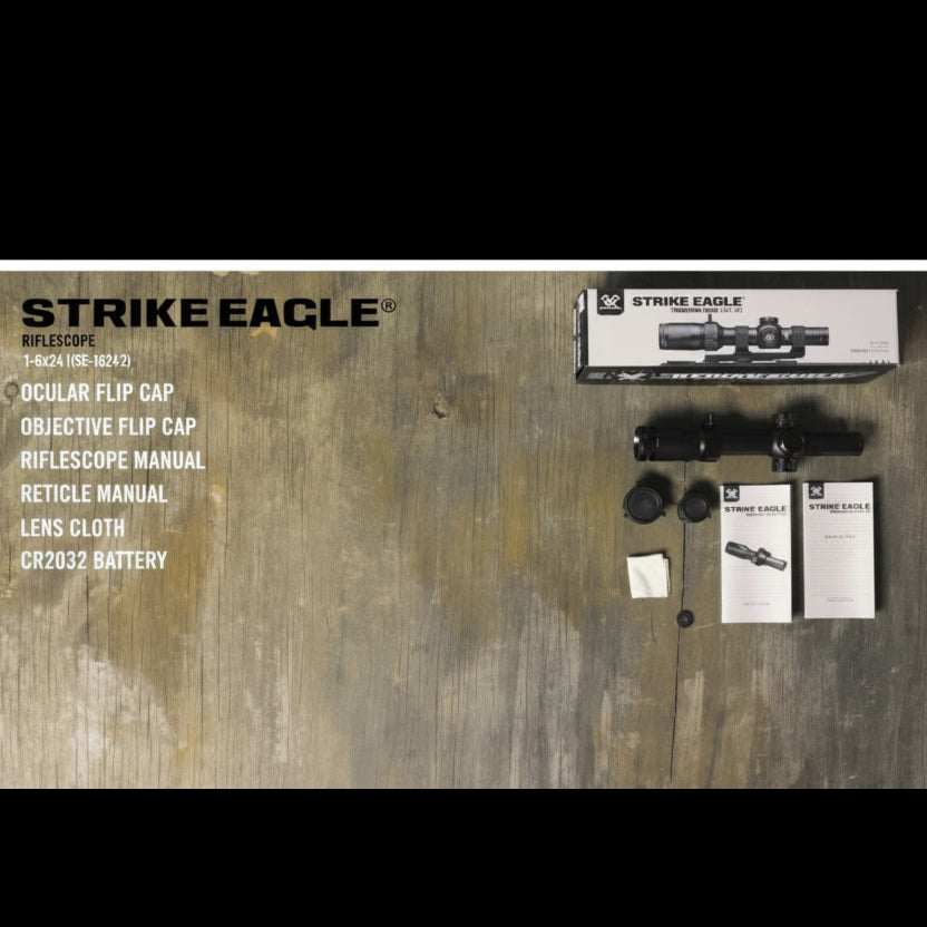 STRIKE EAGLE® 1-6X24 NSO Gear Rifle Scope