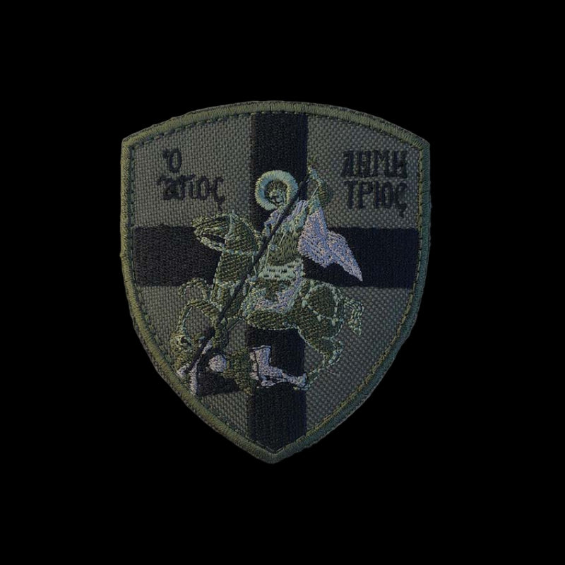 Σήμα Αγίου Δημητρίου με Velcro (Χαμηλής Ορατότητας/Καρδιά) NSO Gear velcro