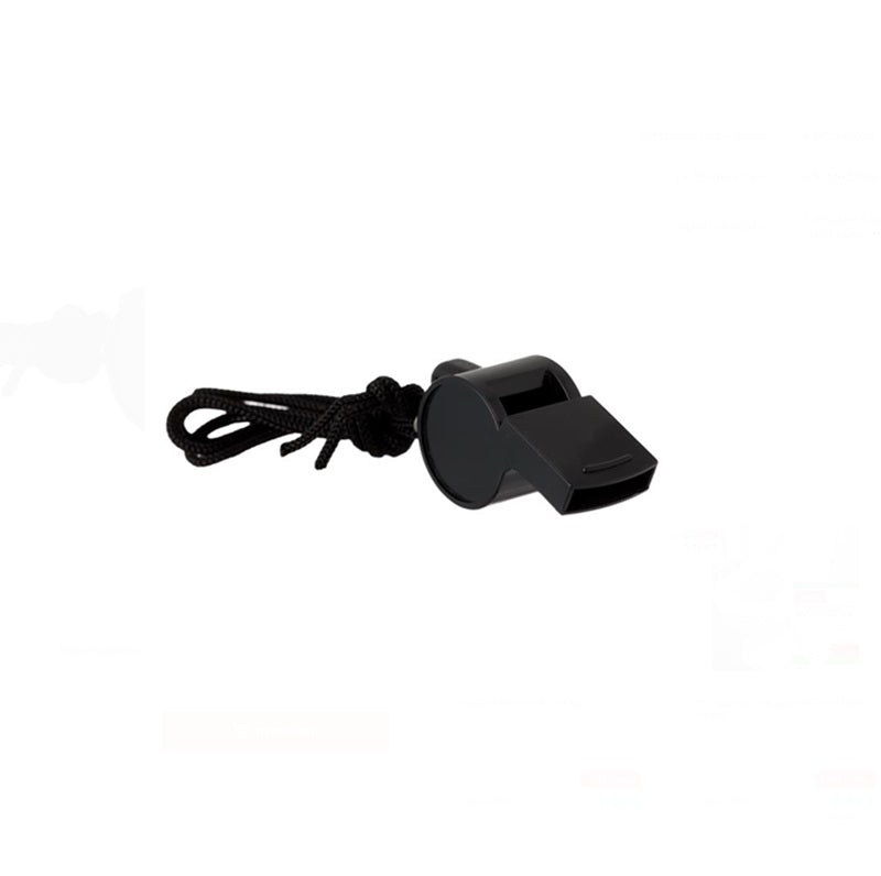 Σφυρίχτρα Προπόνησης Μαύρη με Κορδόνι NSO Gear whistle