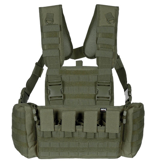 Chest Rig, "Mission", OD green NSO Gear Chest rig