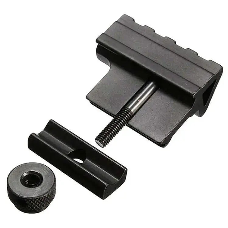 45 Degree picatinny rail offset 20mm45 Degree picatinny rail offset 20mm
Description
Full Mount Base
Fits any 20mm standard rail.
This tilted design for installing flashlight/laser in an unusual positNSO Gear