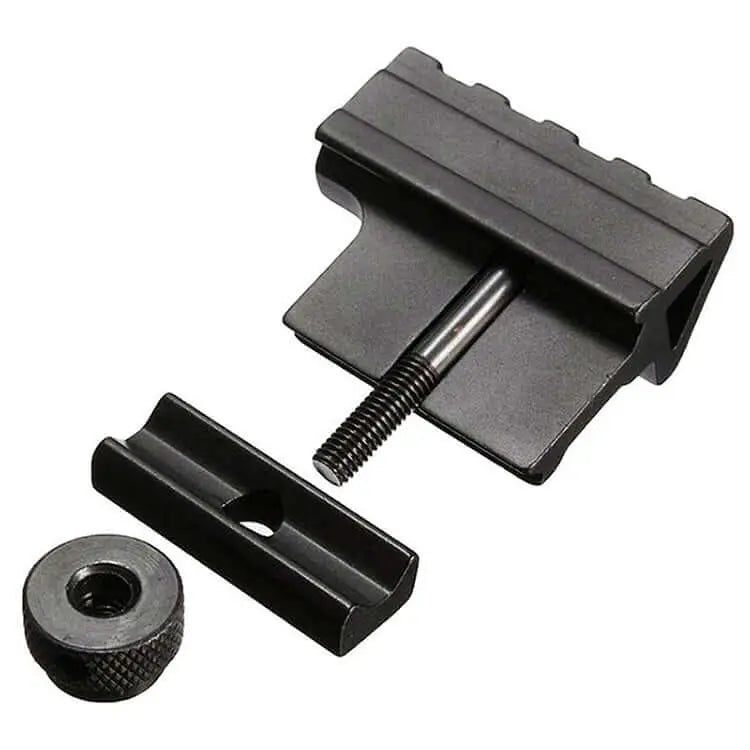 45 Degree picatinny rail offset 20mm45 Degree picatinny rail offset 20mm
Description
Full Mount Base
Fits any 20mm standard rail.
This tilted design for installing flashlight/laser in an unusual positNSO Gear