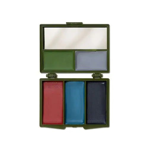 5 Colours Camo Face Painting NSO Gear face painting
