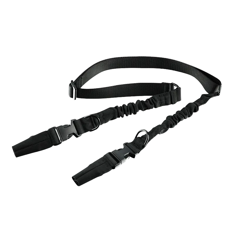 ΑΟΡΤΗΡΑΣ AMOMAX δύο σημείων με κλιπ HK βαριάς χρήσης, Black NSO Gear Gun Sling