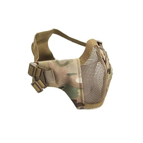 Μ Airsoft STRIKE SYSTEMS Metal Mesh Cheek Pad Lower Half MULTICAM NSO Gear Protective Masks