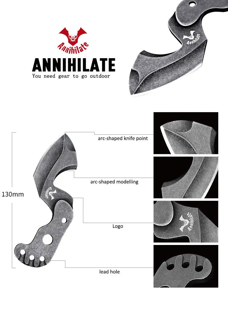 Annihilate Tracing Shadow NSO Gear knife