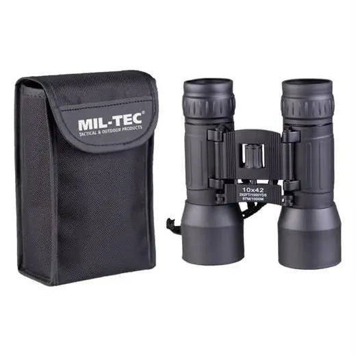 BLACK COLLAPSIBLE BINOCULAR 10X42 NSO Gear Binoculars