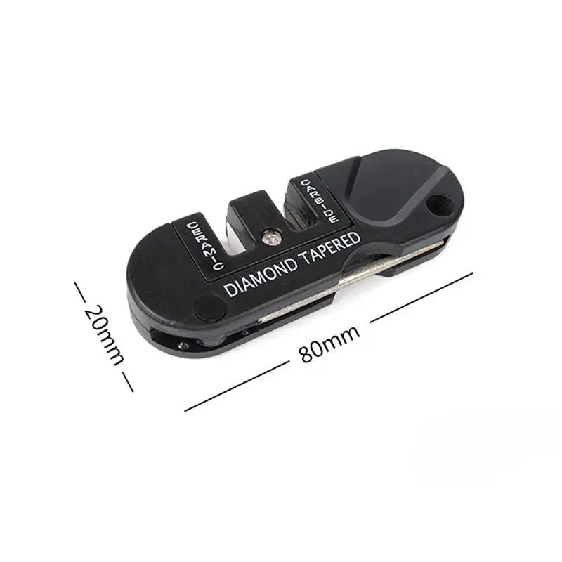 NSO Gear - sharpenerNSO Gear - sharpener
Description
Pre-set carbides sharpen very dull edges quickly.
Specially shaped ceramic slot to finish edges and sharpen serrated blades.
TaperNSO Gear