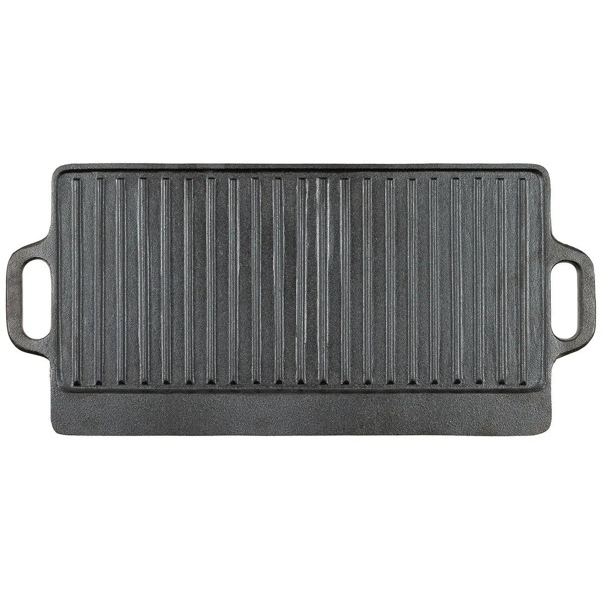 Cast Iron Griddle, 2 handles, ca. 50 x 23 x 1,5 cm NSO Gear