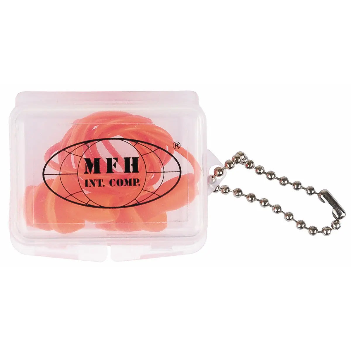 Earplugs, orange, with case NSO Gear