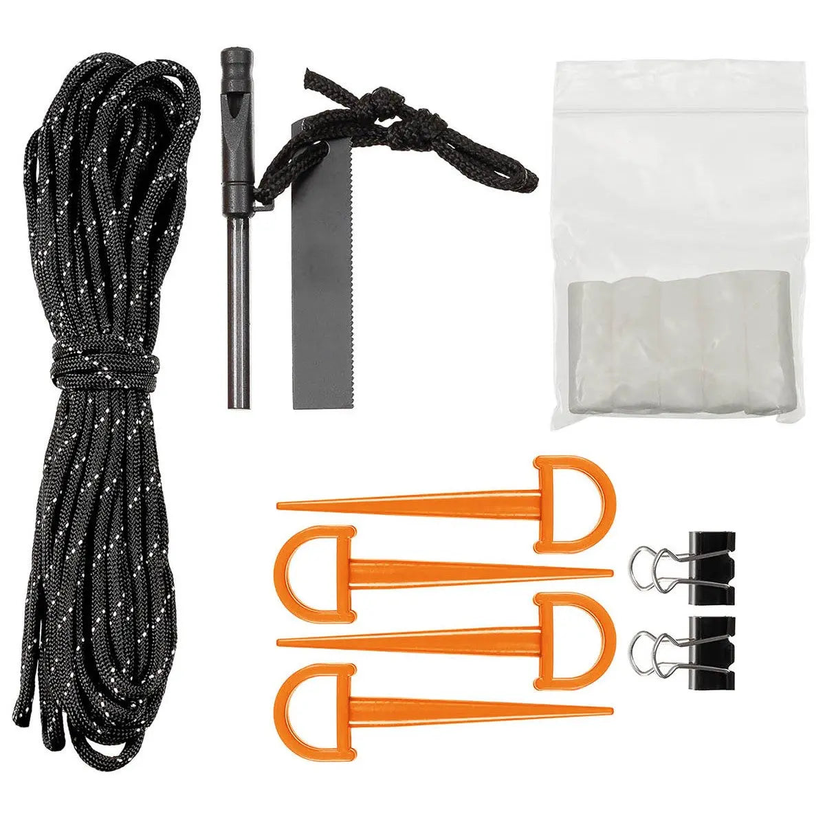 Emergency Tent, orange, one side aluminium-coated NSO Gear