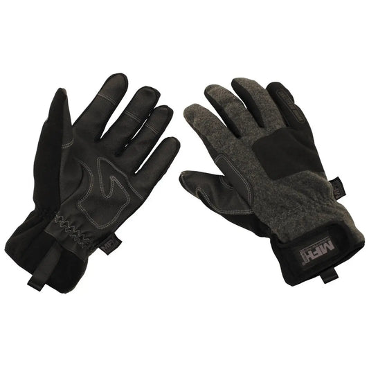 Gloves, "Cold Time", wind resistant, grey NSO Gear