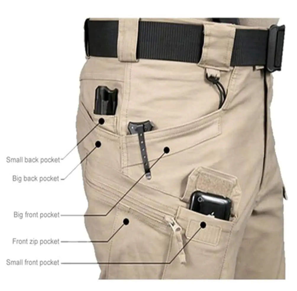High Elastic IX7 Cargo PantsHigh Elastic IX7 Tactical Cargo Pants ideal for Hunting, Military, Combat Army, Hiking and Camping 
Specifications
Brand Name:HAN WILD
Item Type:Full Length
SNSO Gear