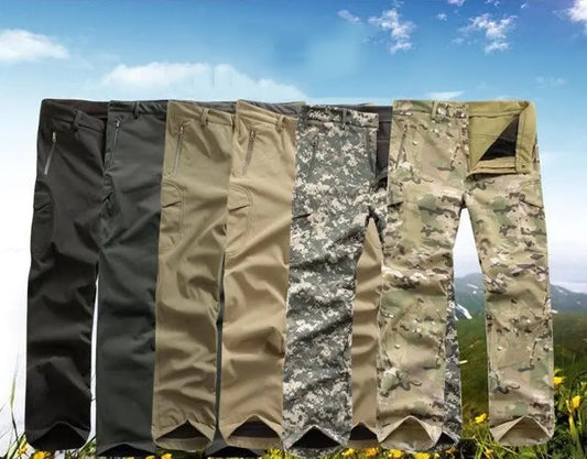 Hunting - Hiking Shark Skin Soft Shell pantsItem specifics
Sport Type:Camping & Hiking
Outerwear Type: Pants
Lining Material:Polyester
Fit:Fits true to size, take your normal size
Material TechnoloNSO Gear