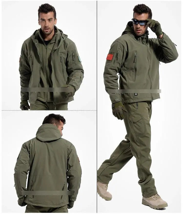Hunting - Hiking Shark Skin Soft Shell pants NSO Gear Tactical cargo pants