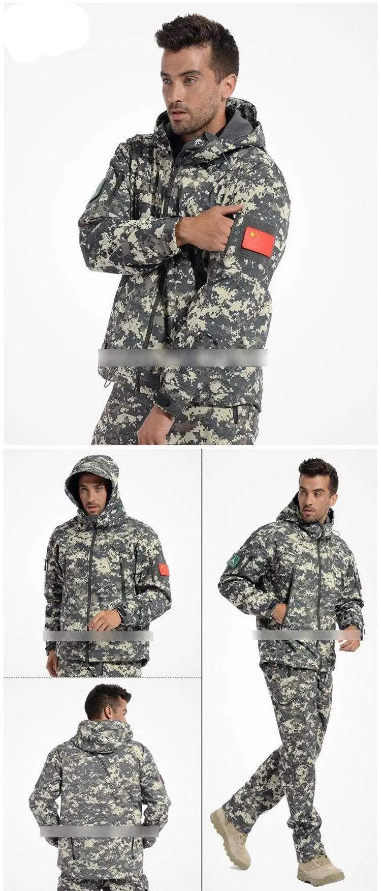 Hunting - Hiking Shark Skin Soft Shell pantsItem specifics
Sport Type:Camping & Hiking
Outerwear Type: Pants
Lining Material:Polyester
Fit:Fits true to size, take your normal size
Material TechnoloNSO Gear