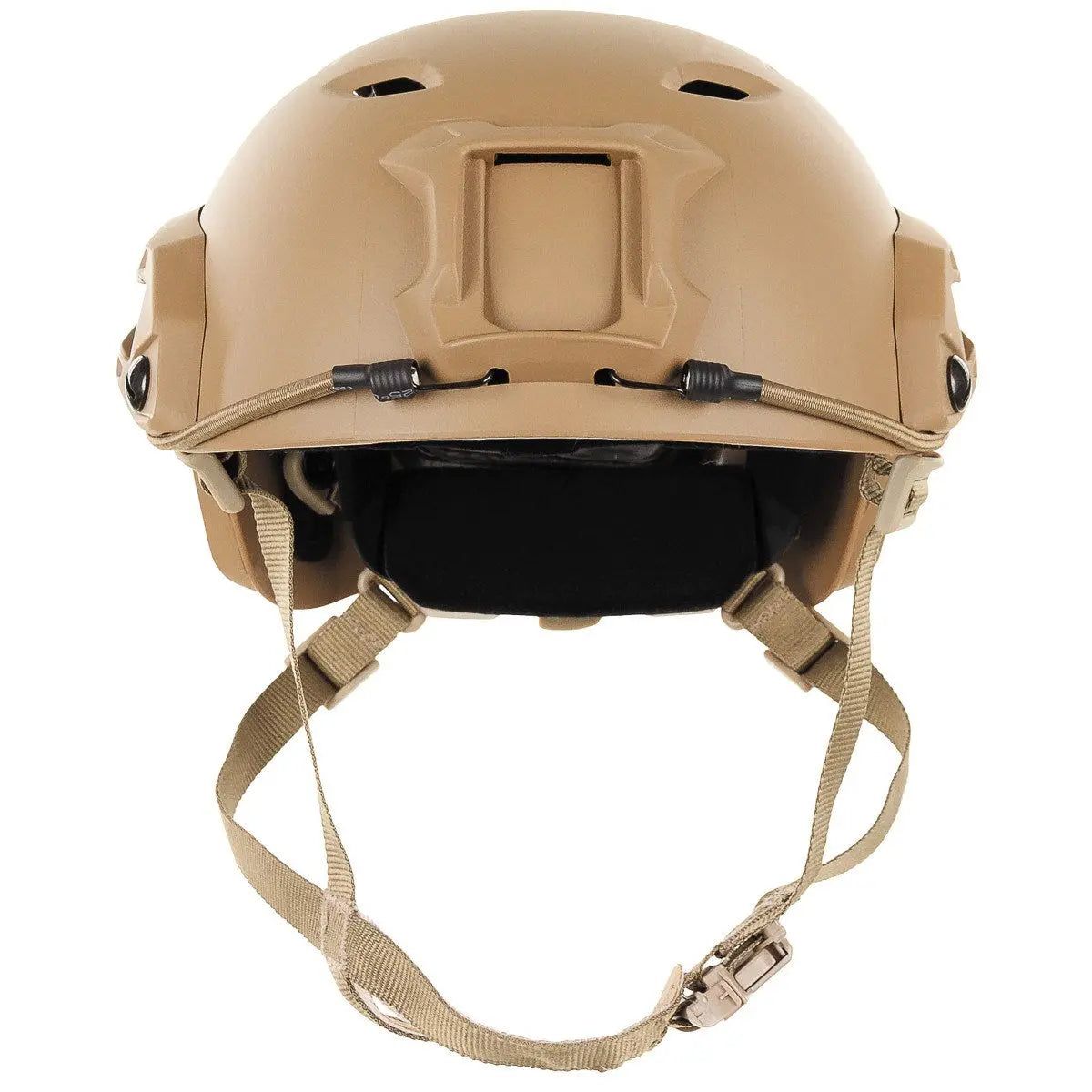 MFH - FAST paratrooper helmet kit COYOTEFAST paratrooper helmet kit COYOTE
Worked very well paratrooper helmet. Size adjustable pivot. Adjustable chin and neck strap. Velcro on interior padding for variabiNSO Gear