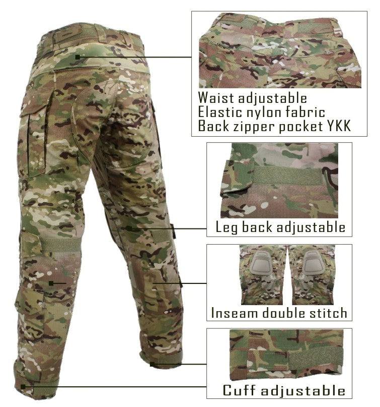 Military Tactical Pants - MCMilitary Tactical Pants - MC
Product Description
Brand Name: HAN WILD
Origin: CN(Origin)
Material: Cotton polyester
Closure Type: Zipper Fly
Model Number:NSO Gear