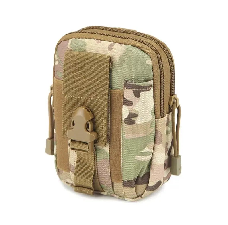 Molle Belt PouchMolle Belt Pouch
Application Position: WaistMaterial: PolyesterStyle: Outdoor sportsFunction: Tactical purse, cell phone package, zero walletUse: camping &hikingNSO Gear