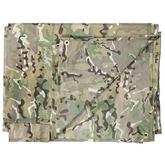 Multi-purpose tarpaulin , "Tarp", operation-camo, approx. 300x400 cm NSO Gear tarpaulin