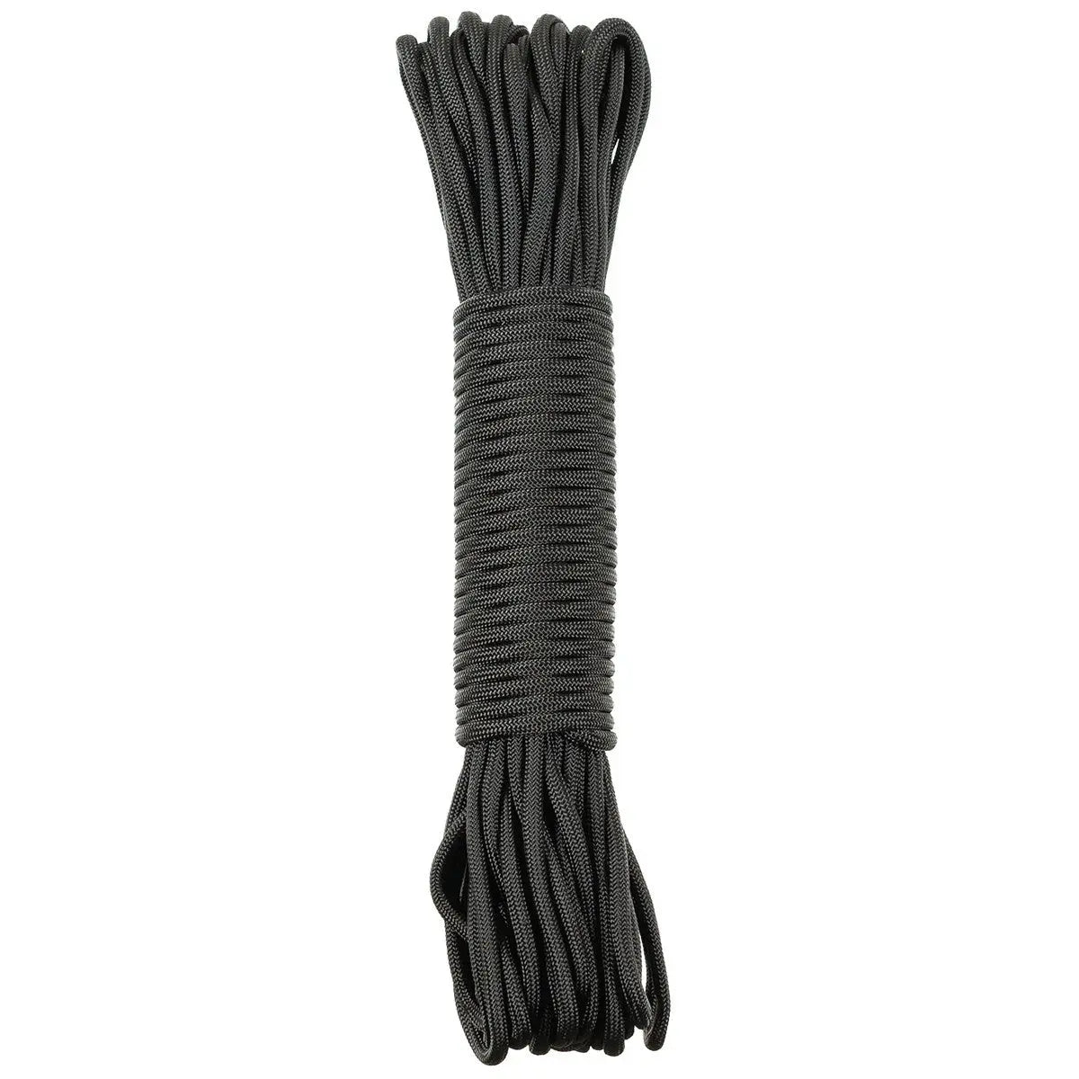 Parachute Cord, black, 50 FT, Nylon NSO Gear