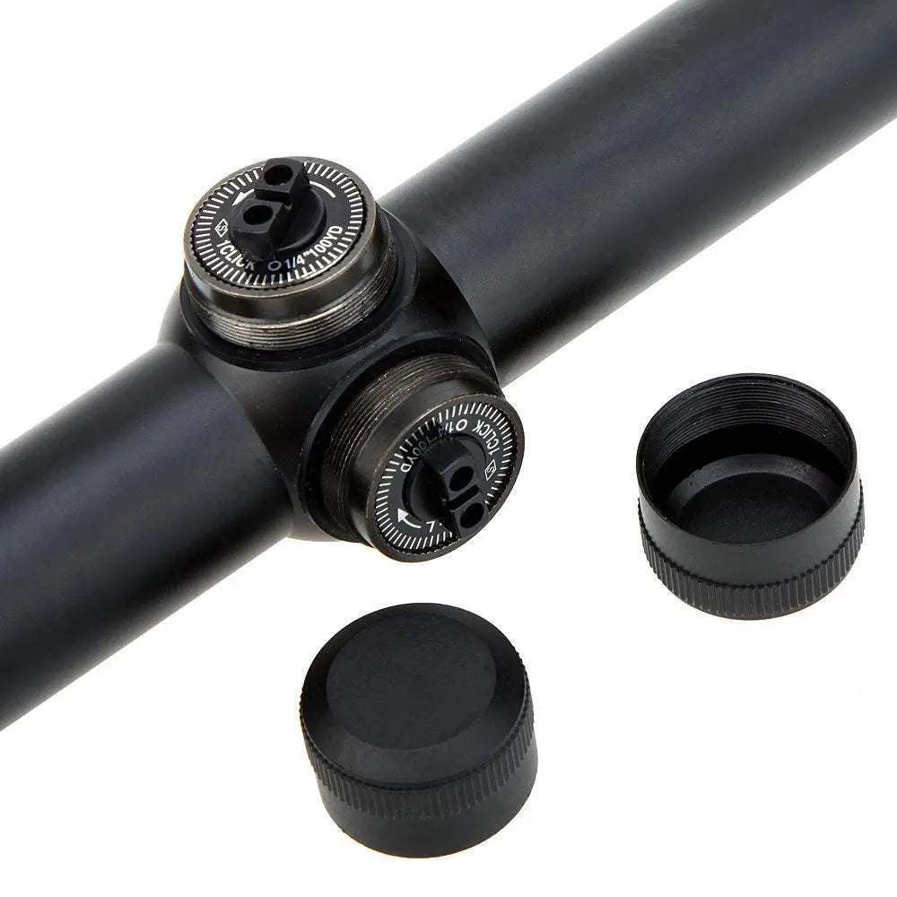Rifle Scope 3-9x40Rifle Scope 3-9x40
Specifications
Magnification: 3 - 9 times
Objective Lens Dimension: 40mm
Product Color: Black
Length: 312 mm
Exit Pupil Diameter: 69.1 - 85.09 mmNSO Gear