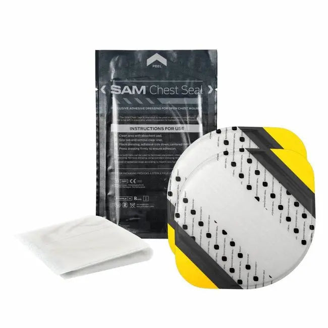 SAM Medical chest wound seal non valve NSO Gear First Aid Kits