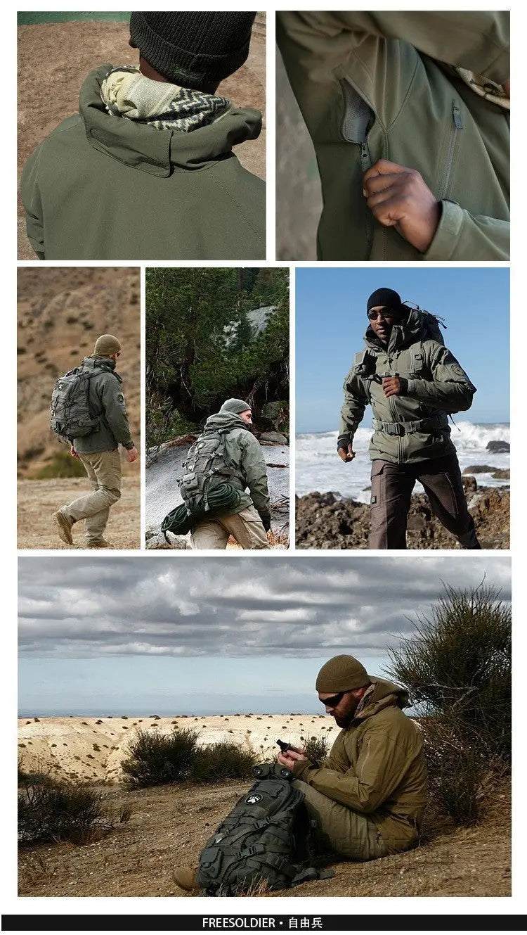 Shark Skin Soft Shell Lurkers Tad V 4.0Item specifics
Sport Type:Camping & Hiking
Outerwear Type:Jackets
Lining Material:Polyester
Fit:Fits true to size, take your normal size
Material TechnNSO Gear
