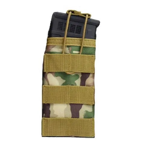 Single Nylon Magazine Pouch 5.56Specifications
Size: 16*3*17 cm
Net Weight: 180 g
Material: 1000D Nylon
Product Colors: CP
Recommend MatchNSO Gear