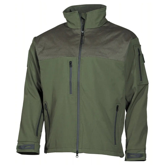 Soft Shell Jacket, "Australia", olive NSO Gear